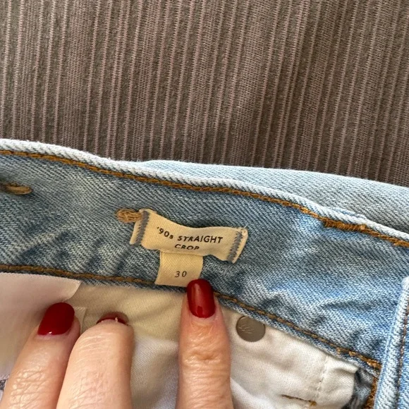 Light Blue Women's Jeans - Picture 5 of 6